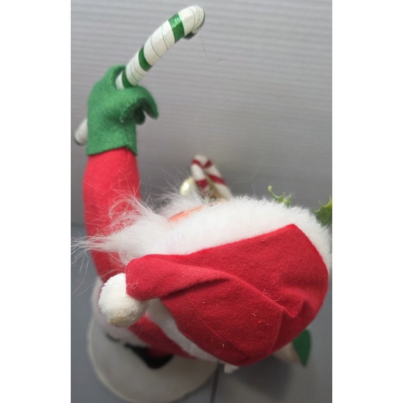 Vintage Annalee '88 Mobilitee Dolls Standing Santa Made in USA 1988 Rare HTF - Picture 10 of 10